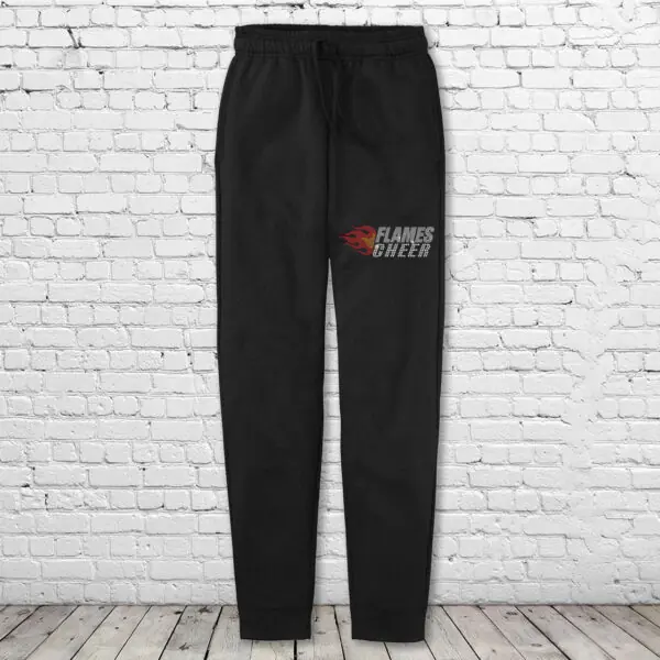 Flames Cheer Bling Joggers