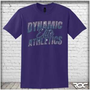 Dynamic Elite Bling Purple T-Shirt