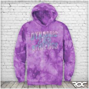 Dynamic Elite Bling Tie-Dye Pullover Hoodie