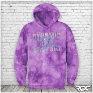 Dynamic Elite Bling Tie-Dye Pullover Hoodie