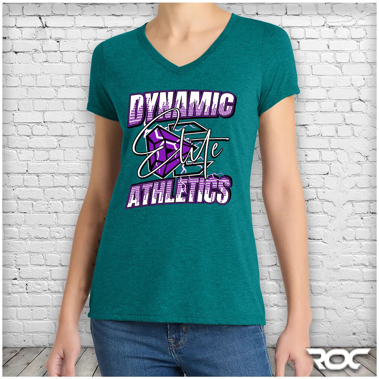 Dynamic Elite Ladies V-Neck T-Shirt