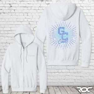 GCHS Cheer Bling Full Zip Hoodie