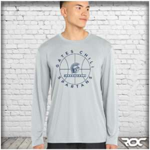 Gates Chili Basketball Long Sleeve Performance Tee