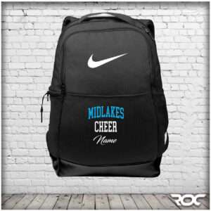 Midlakes Cheer Nike Backpack