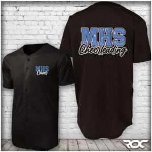 Midlakes Cheer Baseball Jersey