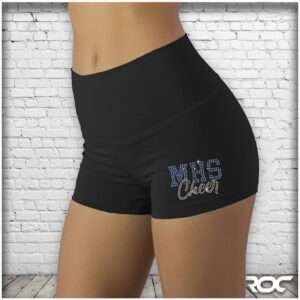 Midlakes Cheer Bling Compression Shorts