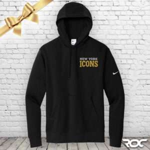 New York Icons Mens Nike Club Fleece Hoodie