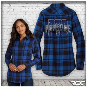 PrimeTime Bling Women's Plaid Flannel