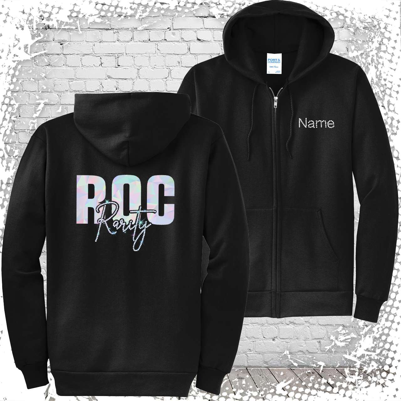 Costum Roc Roc Rarity Allstars Full Zip Hoodie | Roc City Custom Apparel