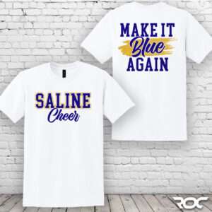Saline Cheer 'Make it Blue' Gildan T-Shirt
