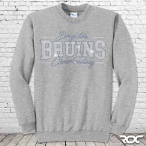 Bruins Cheer Bling Crewneck
