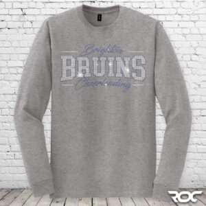 Bruins Cheer Bling Long Sleeve T-Shirt