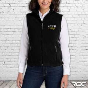 Athena Staff Ladies Fleece Vest