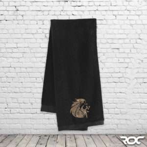 Lion and Lamb Bling Sweat Towel