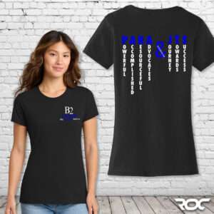 Paraprofessional Union Ladies T-Shirt - Black