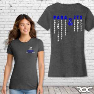 Paraprofessional Union Ladies T-Shirt - Gray