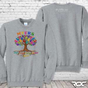 Myers Cancer Center Crewneck - Sport Gray
