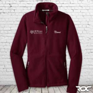 Myers Cancer Center Fleece Jacket - Maroon