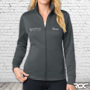 Myers Cancer Center Sport Wick Fleece Jacket - Deep Smoke