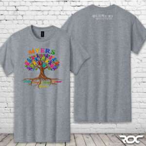 Myers Cancer Center T-Shirt - Sport Gray