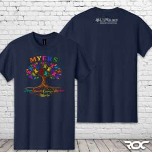 Myers Cancer Center T-Shirt - Navy