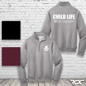 Golisano Child Life 1/4 Zip Sweatshirt