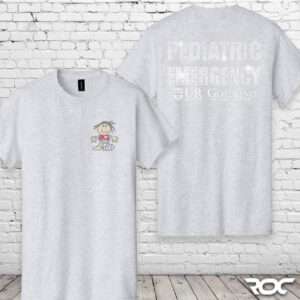 Pediatric Emergency Bling T-Shirt - Ash