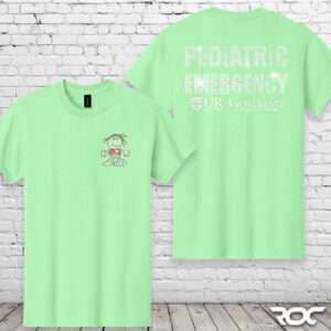 Pediatric Emergency Bling T-Shirt - Mint