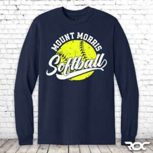 Mount Morris Softball Long Sleeve T-Shirt