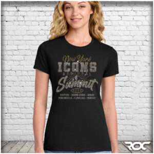 Icons Regional Summit Bling Ladies T-Shirt