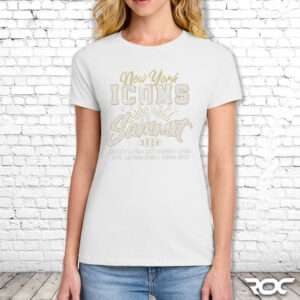 Icons National Summit Bling Ladies T-Shirt - White