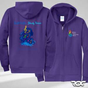 RWCC Swift Water Full Zip Hoodie - Purple