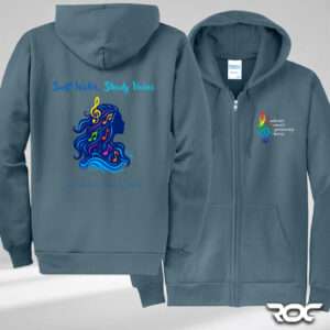RWCC Swift Water Full Zip Hoodie - Steel Blue