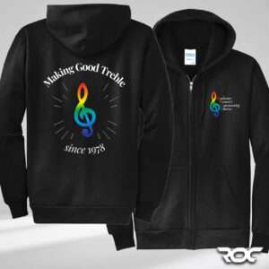 RWCC Good Treble Full Zip Hoodie - Black