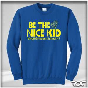 School #7 Nice Kid Crewneck Sweatshirt