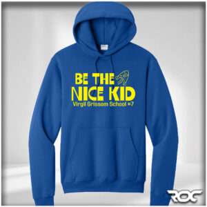 School #7 Nice Kid Pullover Hoodie