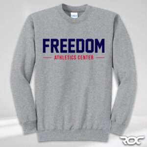 Freedom Athletics Center Crewneck Sweatshirt