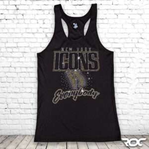 Icons vs. Everybody Bling Girls/Ladies Performance Racerback Tank