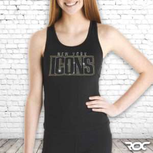 New York Icons Bling Compression Tank