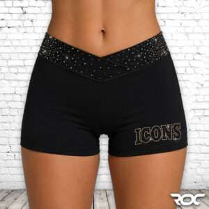 New York Icons Bling V-Waist Shorts