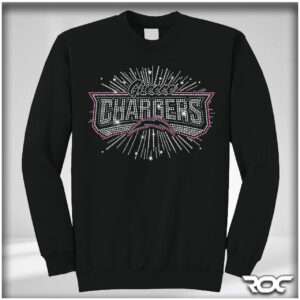 Chargers Bling Crewneck Sweatshirt