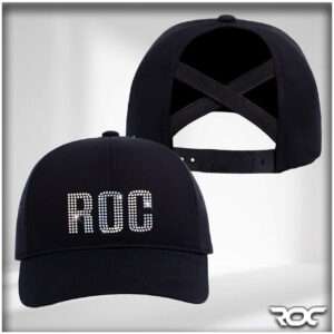 Roc Rarity Bling Ponytail Cap - Black