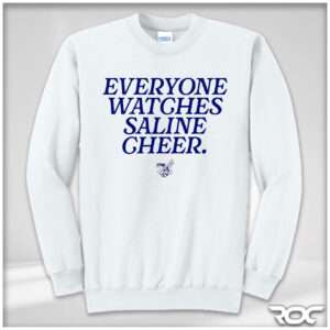 Saline Cheer Crewneck Sweatshirt