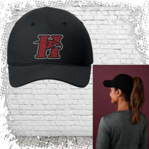 Holley Hawks Bling Ponytail Cap