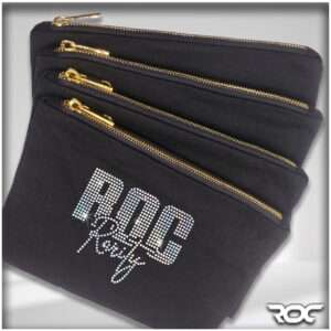 Roc Rarity Bling Canvas Cosmetic Bag