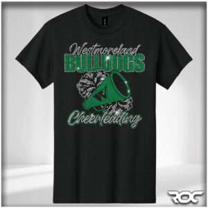 Westmoreland Cheer Bling T-Shirt