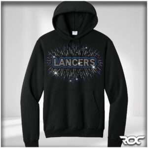 EHS Cheer Bling Pullover Hoodie