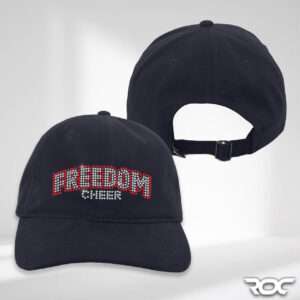 Freedom Rec Cheer Bling Snapback Baseball Cap