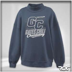 GCHS Cheer Oversized Mockneck Sweatshirt