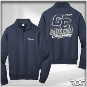 GCHS Cheer 1/4 Zip Sweatshirt
